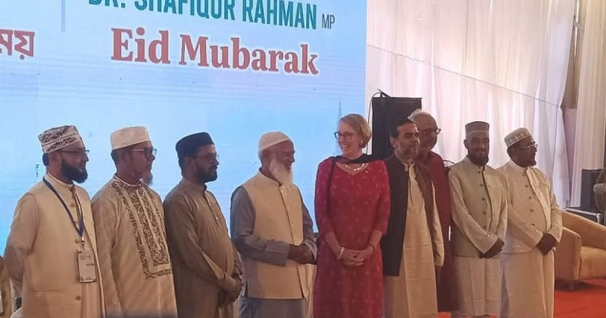 জামায়াতের আমির ডা. শফিকুর রাহমানের সঙ্গে কূটনীতিকদের ঈদের শুভেচ্ছা বিনিময়