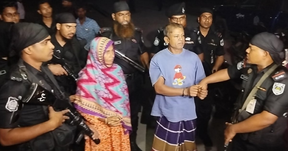 রংপুরে যুবদল নেতা হত্যা মামলার প্রধান আসামি মাদক কারবারি মমিন ও স্ত্রী গ্রেফতার