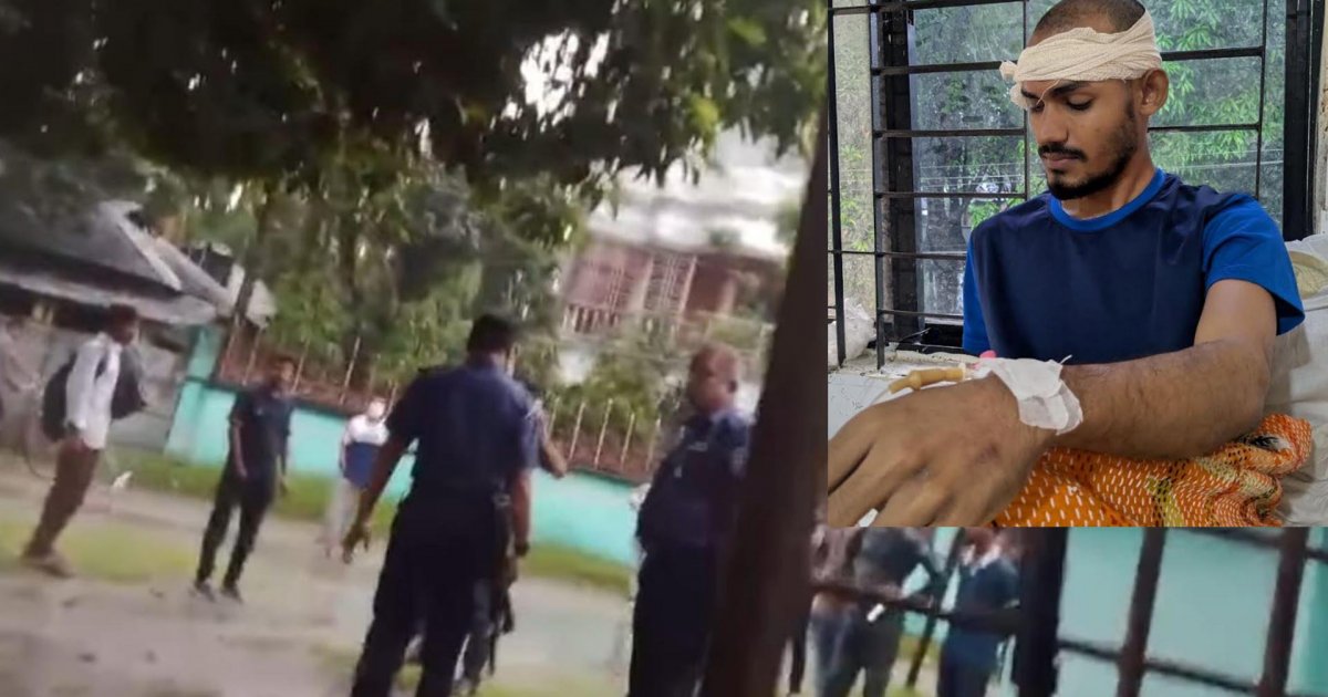 রাজারহাটে পুলিশের সামনে শিবির নেতার ওপর হামলার অভিযোগ ছাত্রদলের বিরুদ্ধে
