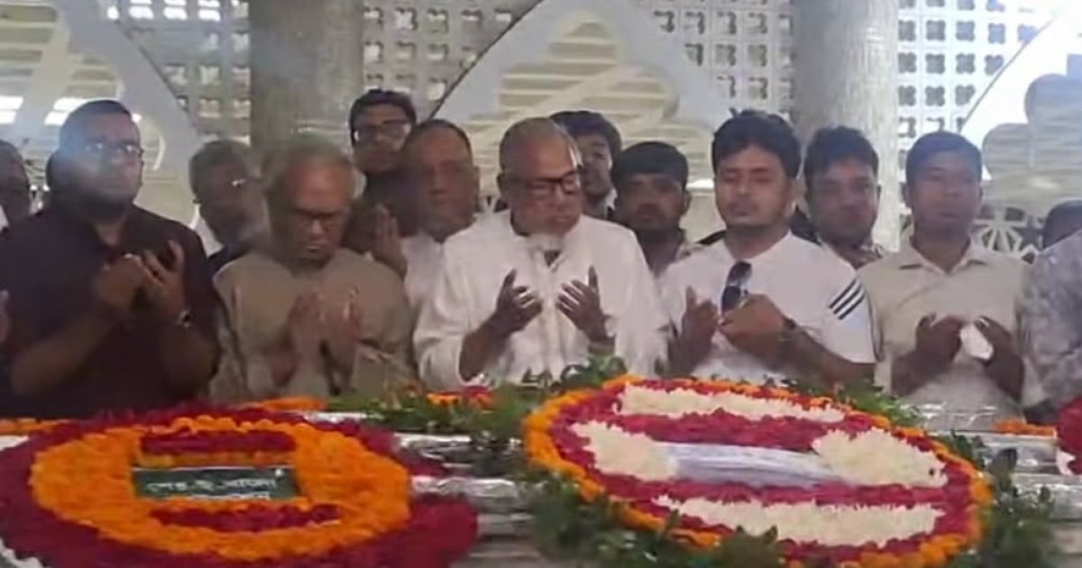 শেরেবাংলার স্মৃতি বিনষ্টের অভিযোগ বিএনপির