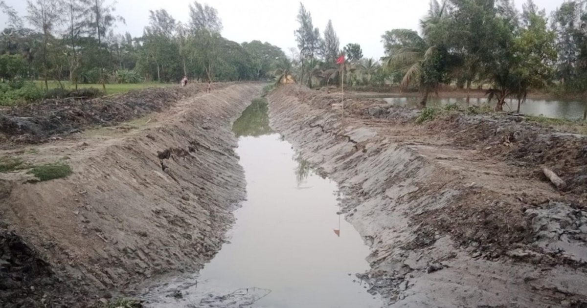 সরকারের খাল পুনঃখনন কর্মসূচি: দেশজুড়ে ২০ হাজার কিমি খাল খননের পরিকল্পনা