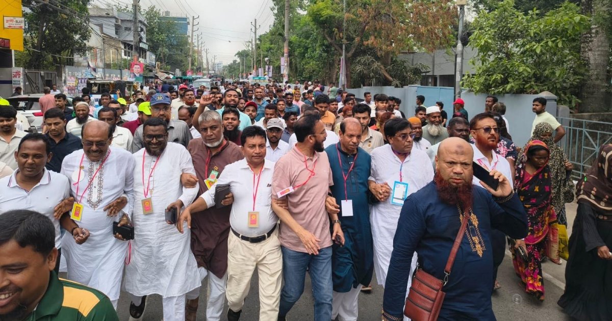 যশোরে তারেক রহমানের জনসভা, মিছিলে মুখরিত শহর