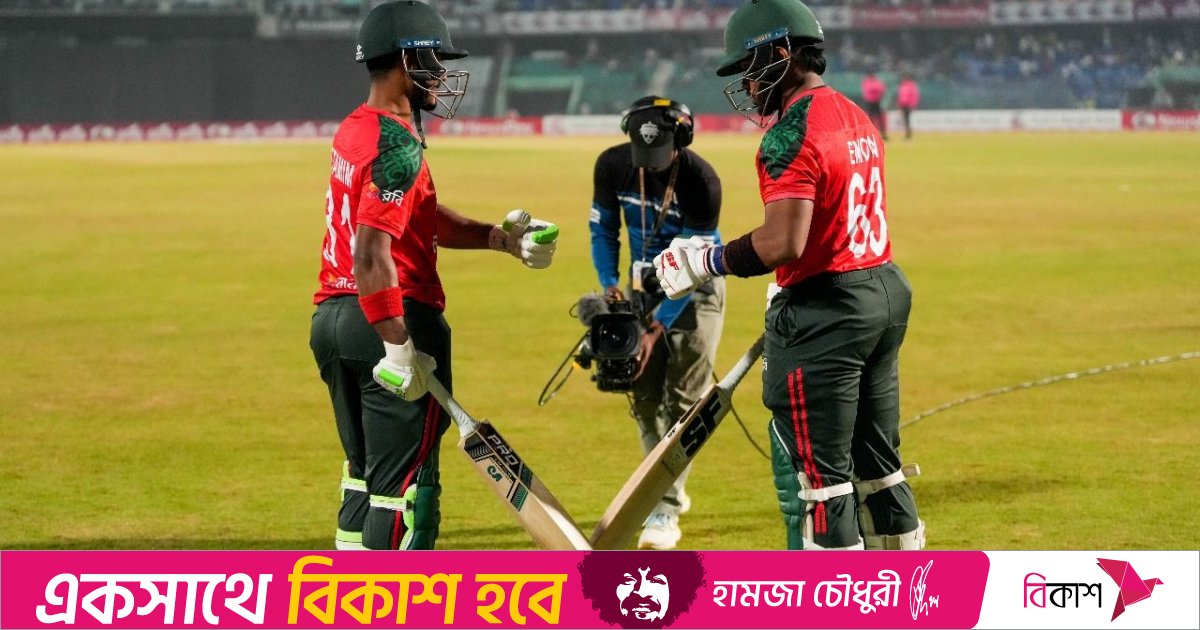 পাওয়ার প্লেতেই ৪ উইকেট নেই বাংলাদেশের