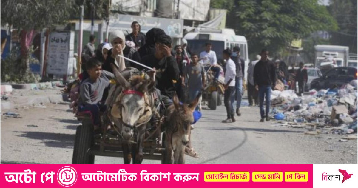 গাজায় ফুরিয়ে আসছে খাবার পানি, ঝুঁকিতে ২০ লাখ ফিলিস্তিনি