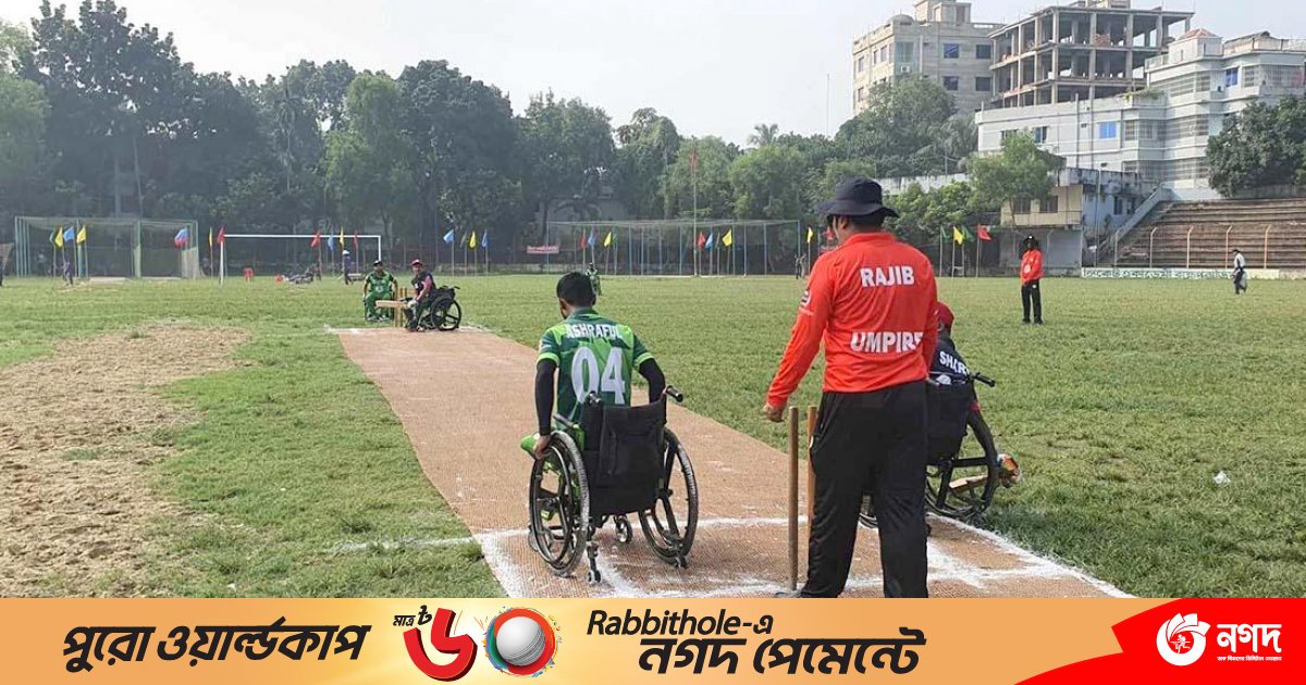 হুইলচেয়ারে বসে ব্যাটে-বলে বিশ্বজয়ের স্বপ্ন