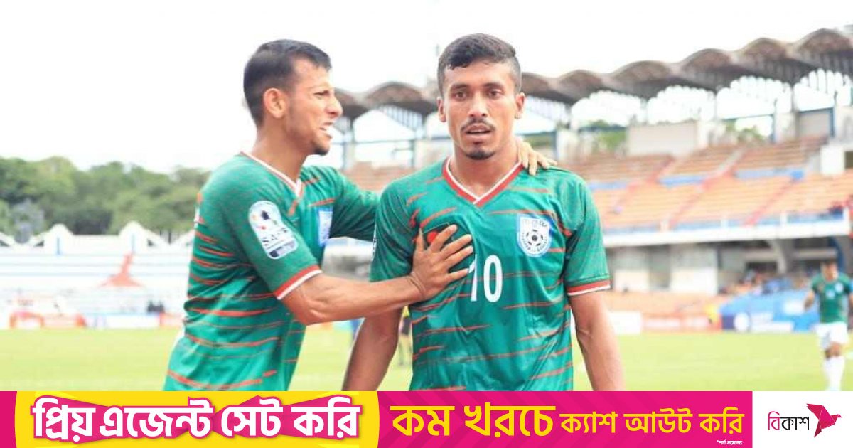 বাংলাদেশ শুরুতে গোল পেলেও সমতা ফিরিয়েছে মালদ্বীপ
