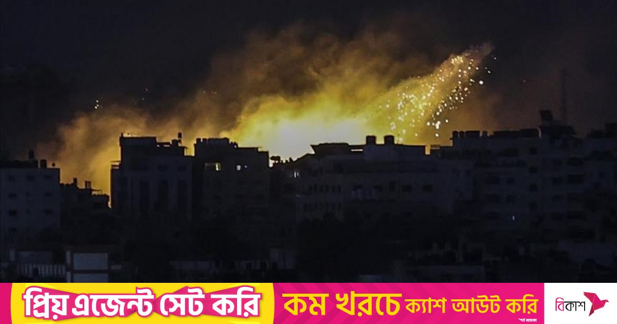 গাজায় আইডিএফের নিষিদ্ধ ফসফরাস ব্যবহার, প্রমাণ পেলো অ্যামনেস্টি