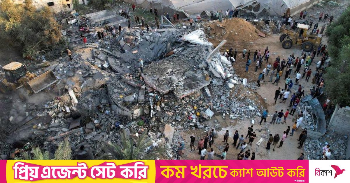 গাজায় বেড়েছে ইসরায়েলি হামলা, তীব্র হচ্ছে ফিলিস্তিনিদের সংকট