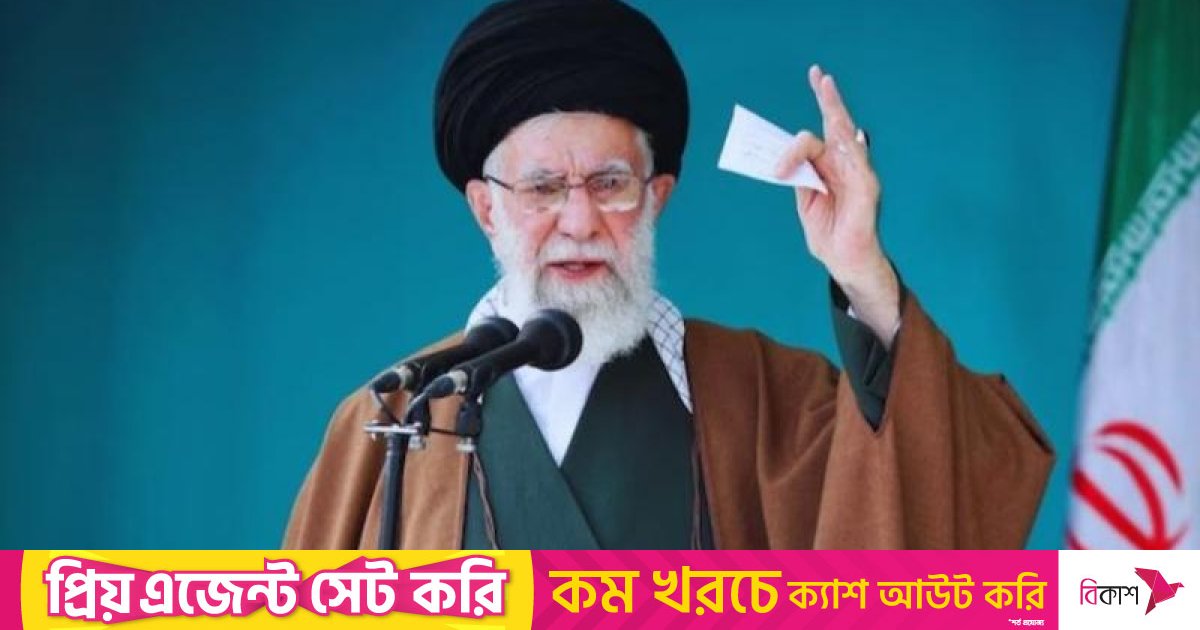 ইসরায়েলি আগ্রাসন বন্ধ না হলে মুসলিমদের কেউ রুখতে পারবে না: খামেনি