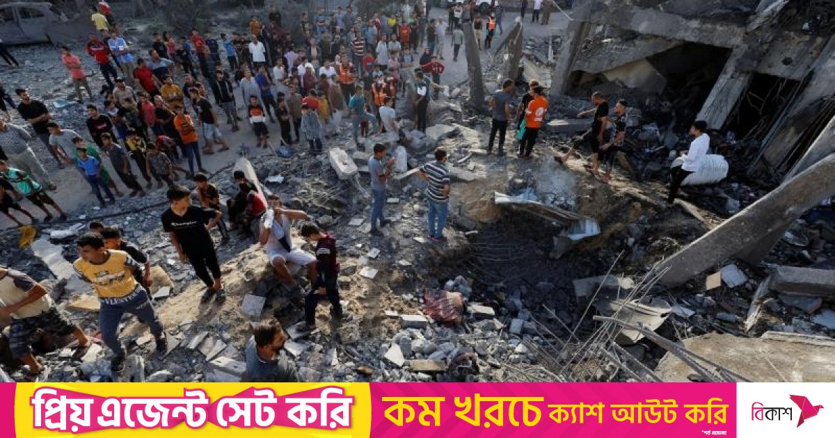 গাজার হাসপাতালে হামলার দায় অস্বীকার ইসরায়েলের, নিহত বেড়ে ৫০০