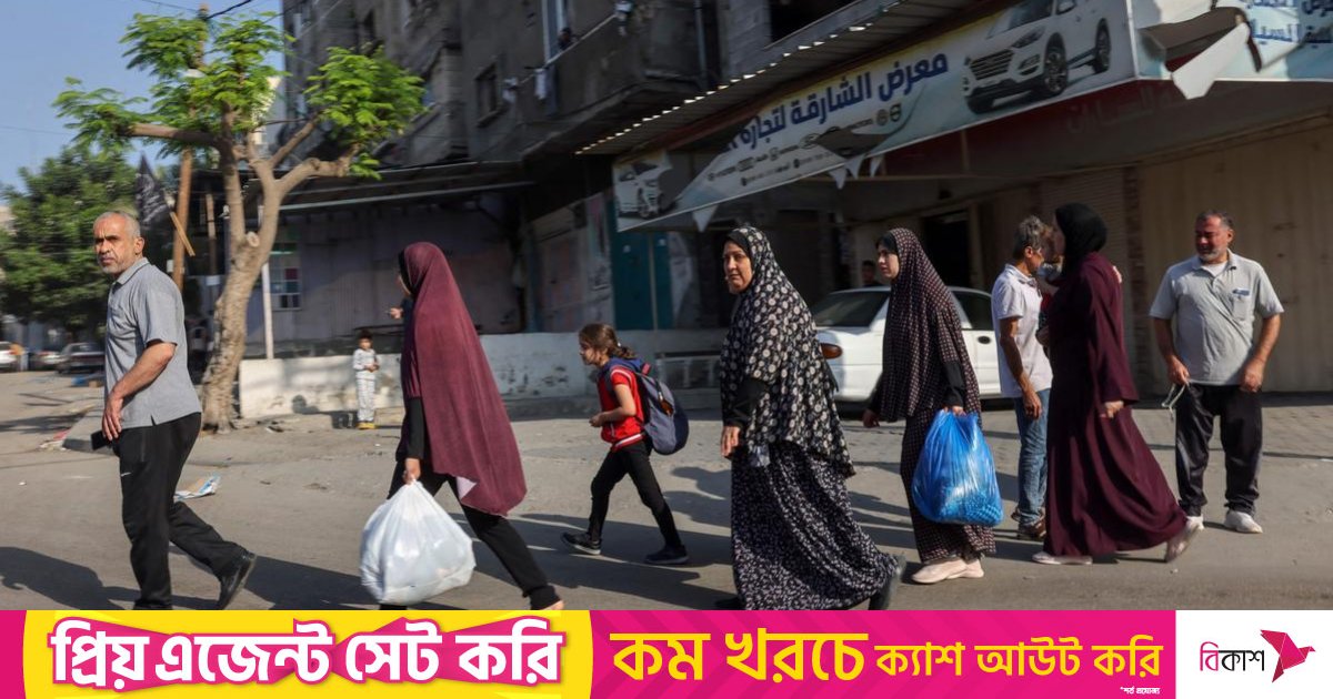 গাজার প্রায় অর্ধেক মানুষ বাস্তুচ্যুত: জাতিসংঘ