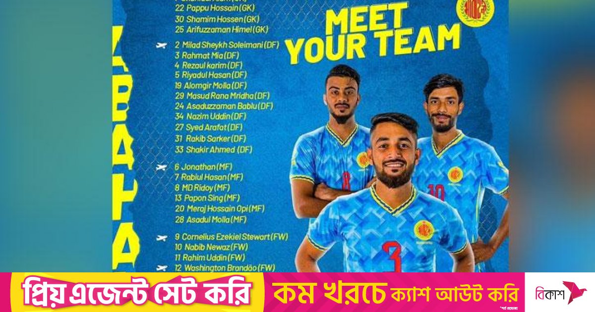 আর্জেন্টিনার কোচ ও তিন ব্রাজিলিয়ানে আবাহনীর ভরসা