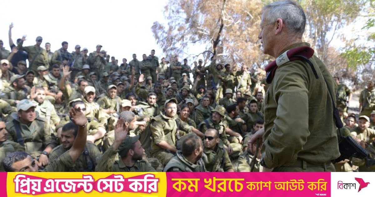 গাজায় স্থল অভিযানের জন্য সেনাবাহিনীকে প্রস্তুত থাকতে বললেন ইসরায়েলি প্রতিরক্ষামন্ত্রী