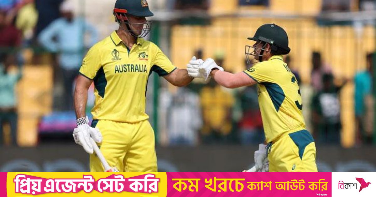 বেঙ্গালুরুতে পাকিস্তানকে শাসন করছেন মার্শ-ওয়ার্নার