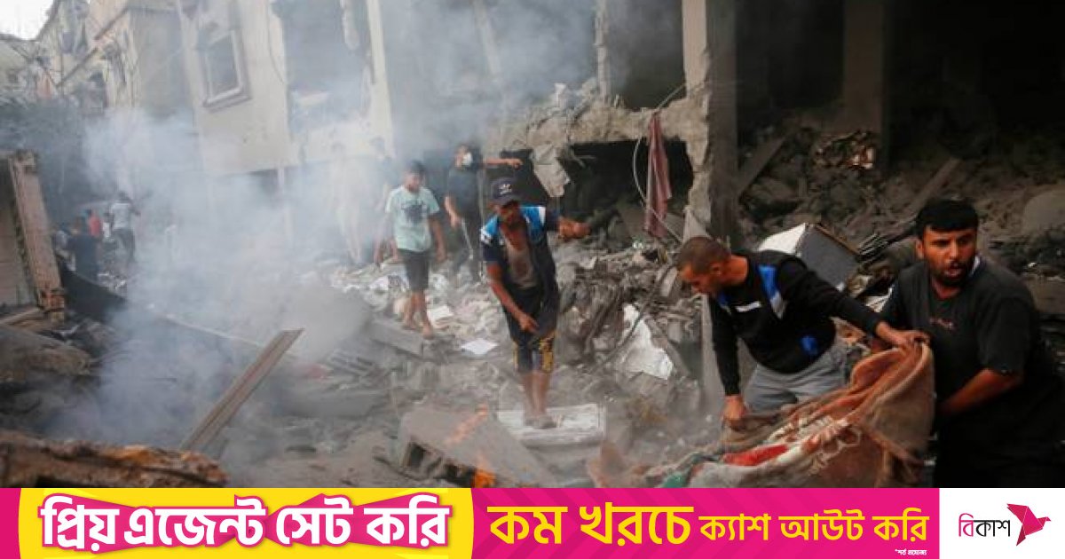 উত্তর গাজার বেসামরিকদের ‘সন্ত্রাসীর দোসর’ বিবেচনা করবে ইসরায়েল