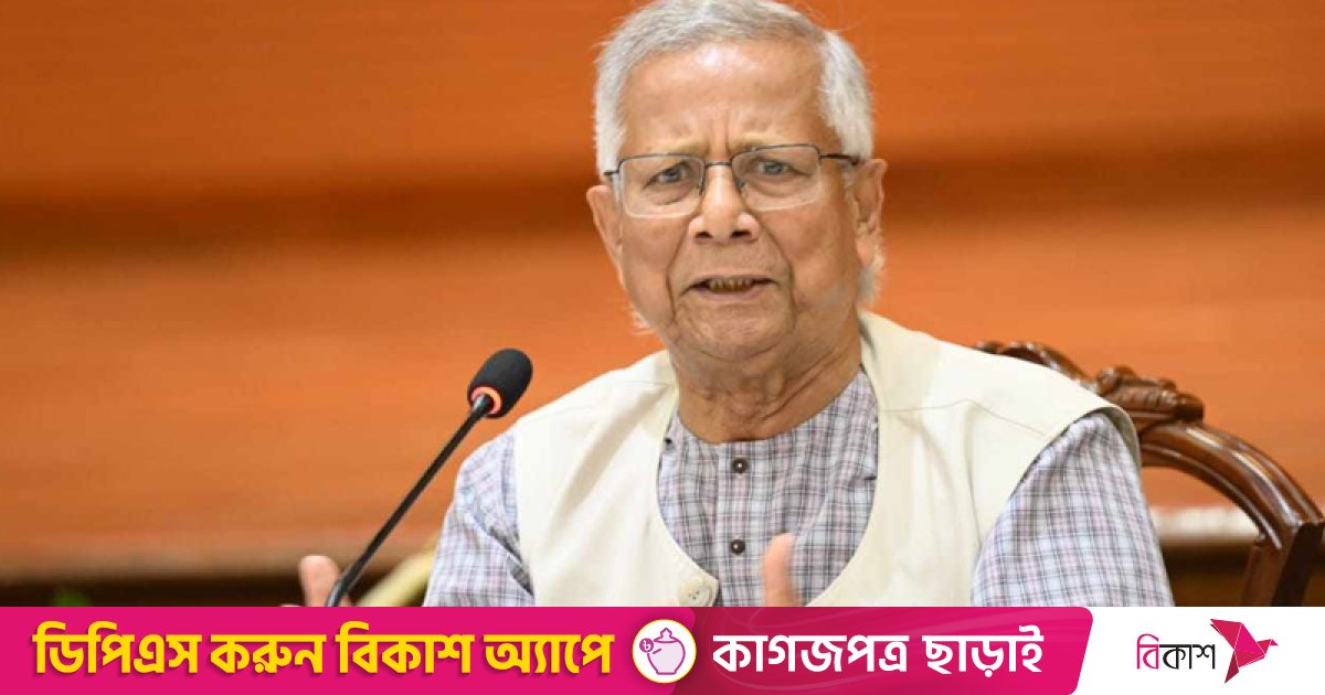 চ্যালেঞ্জিং হলেও সুস্থ-সবল প্রজন্ম গড়ে তুলতে হবে: প্রধান উপদেষ্টা