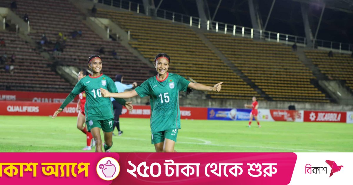 জোড়া গোল করে সাগরিকা যা বললেন