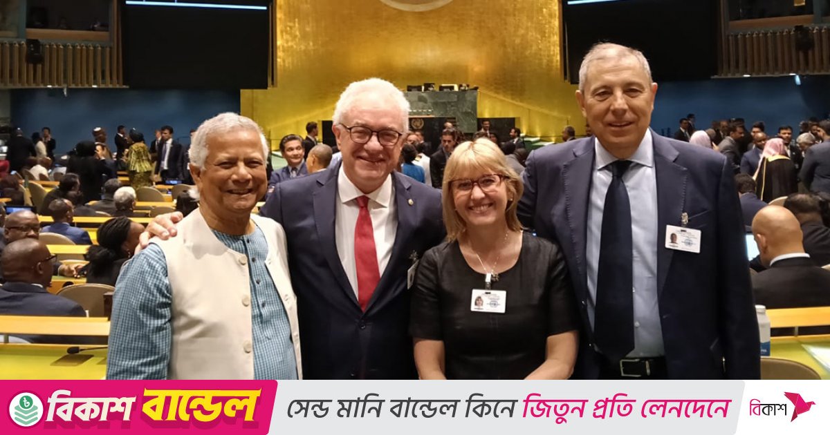 জাতিসংঘের সদর দফতরে বিশ্ব নেতৃবৃন্দের সঙ্গে সাক্ষাৎ করলেন প্রধান উপদেষ্টা