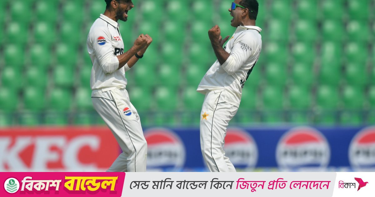 প্রোটিয়াদের হারিয়ে টেস্ট সিরিজে শুভ সূচনা পাকিস্তানের