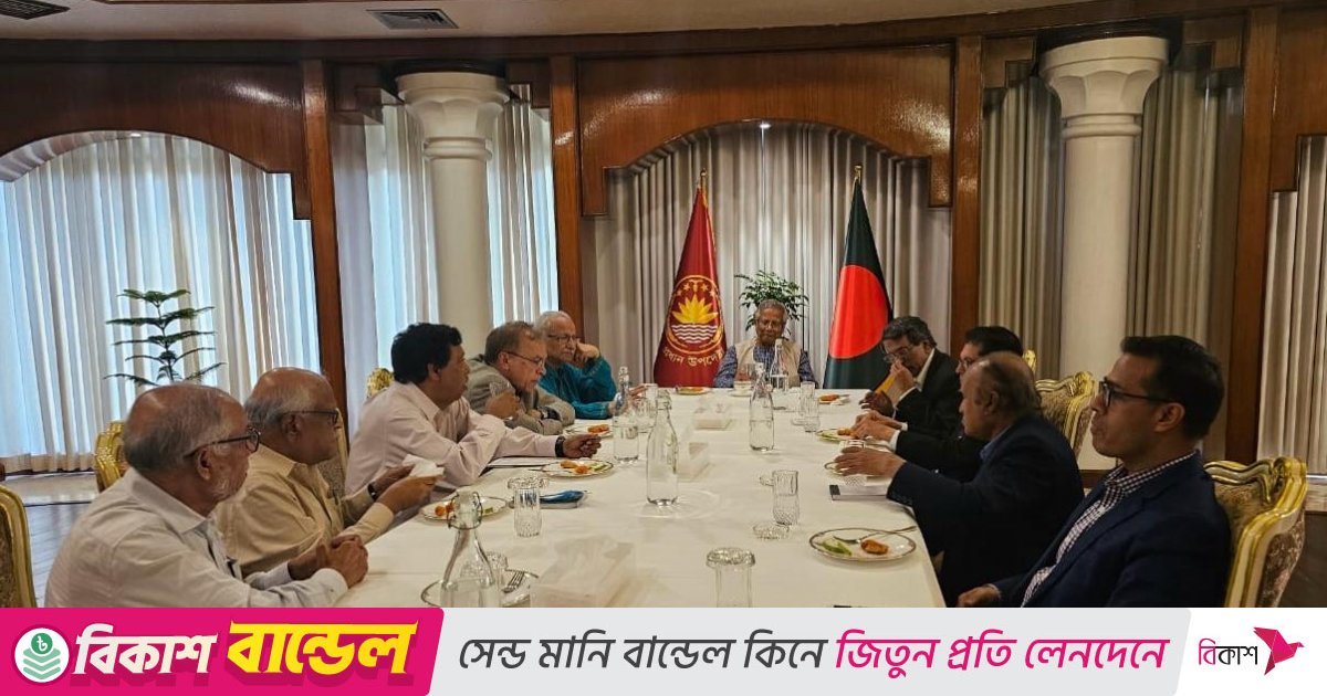 জুলাই সনদ নিয়ে রাজনৈতিক দলগুলোর সঙ্গে বৈঠক করবেন প্রধান উপদেষ্টা