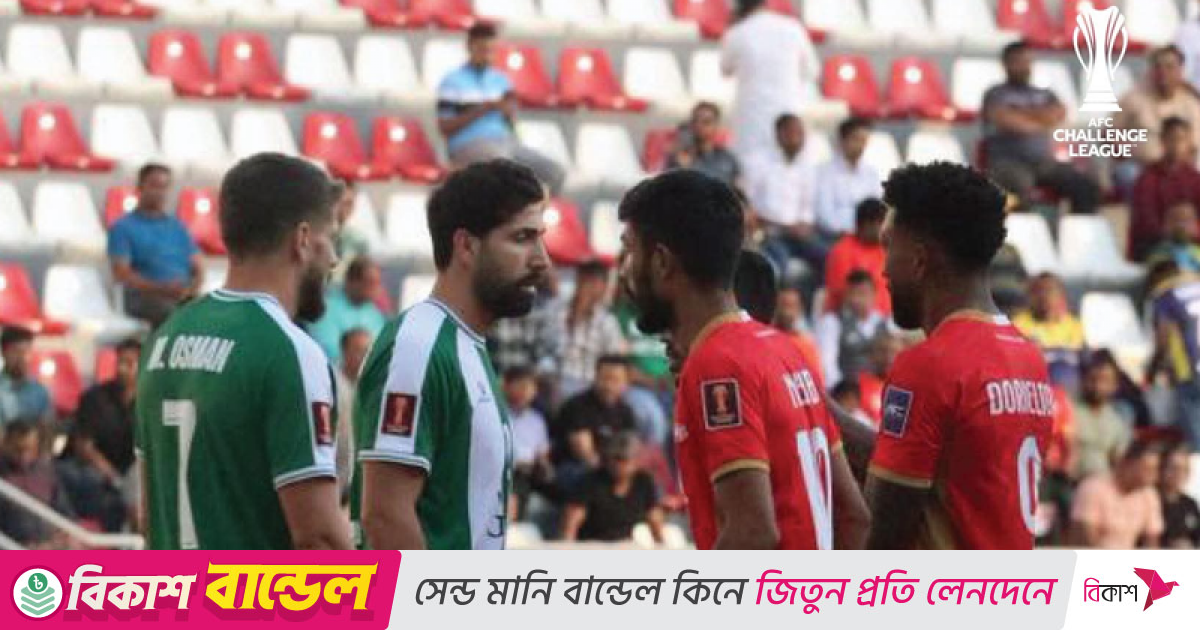 লেবাননের আল আনসারের কাছেও হারলো রাকিবরা