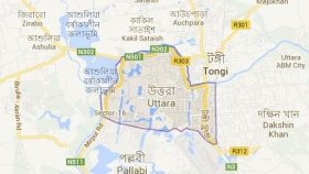 উত্তরায় ভবন থেকে পড়ে নির্মাণ শ্রমিকের মৃত্যু