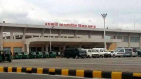 ওসমানী বিমানবন্দরে এয়ারগানের ফায়ারে ক্লিনার আহত