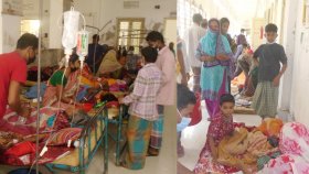 গ্রামে বাড়ছে ডায়রিয়ার প্রকোপ, হাসপাতালে রোগীর স্রোত