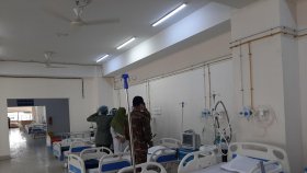 আজ থেকে রোগী নেবে ডিএনসিসি’র করোনা হাসপাতাল