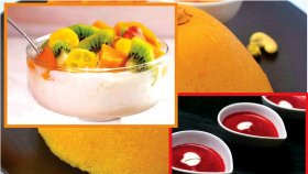 ঈদের ডেজার্ট : ক্ষীর, ফ্রুট ক্রিম ও আমের হালুয়া