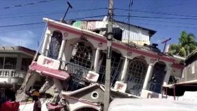 হাইতিতে ভূমিকম্পে মৃতের সংখ্যা বেড়ে ৭২৪