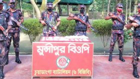 ২৯ লাখ টাকার রুপা ফেলে পালালো চোরাকারবারিরা