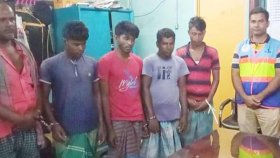 নৌপুলিশের ওপর হামলা, ৫ জেলে আটক