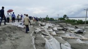 কৃষি জমিতে বালু ফেলায় চীনা প্রকৌশলীসহ ২ জনকে মারধর
