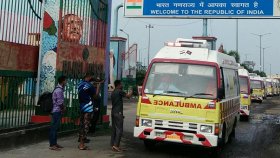 দেশে এলো ভারতের উপহারের শেষ ৯ অ্যাম্বুলেন্স