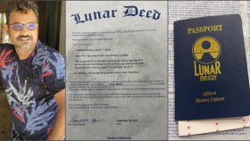 চাঁদে জমি কিনলেন নির্মাতা হিমু আকরাম, পেলেন নাগরিকত্বও!