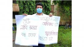কথা রাখেনি শাবি কর্তৃপক্ষ, ক্যাফেটেরিয়া ফেরত চান স্প্লিন্টারবিদ্ধ সজল