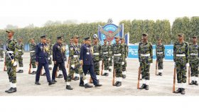 বিমান বাহিনীর প্রশিক্ষণ সমাপনী কুচকাওয়াজ অনুষ্ঠিত