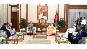প্রধানমন্ত্রীর সঙ্গে যুক্তরাজ্যের সংসদীয় প্রতিনিধিদলের সাক্ষাৎ