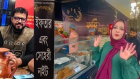 ইফতার-সেহরি বিক্রিতে ব্যস্ত ওমর সানী ও মাহিয়া মাহি
