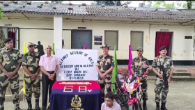 বাংলাদেশ সীমান্তের কাছে ২৩ কেজি স্বর্ণ জব্দ