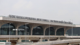 শাহজালালের কার্গো ভিলেজে আগুন
