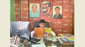 শেখ রাসেলের জন্মদিনে ‘এক ঘণ্টার কাউন্সিলর’ হলো স্কুলছাত্র