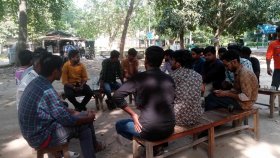 নতুন কমিটি ‘অবাঞ্ছিত’ ঘোষণা করে দ্বিতীয় দিনের অবস্থান কর্মসূচি ছাত্রলীগের একাংশের