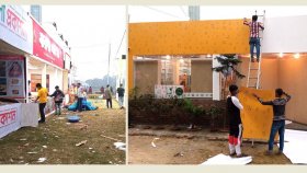 অব্যবস্থাপনায় শুরু হলো প্রাণের উৎসব বইমেলা