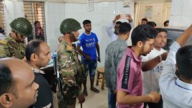 হাতুড়িপেটার পর সাংবাদিককে গুলি করে ফেলে গেলো দুর্বৃত্তরা