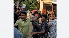 রাজশাহীতে শ্রমিক কার্যালয় দখল করা নিয়ে বিএনপি ও ছাত্রদলের সংঘর্ষ