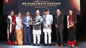 ট্যুরিজম ফেস অব সাউথ এশিয়া অ্যাওয়ার্ড পেলেন শাখাওয়াত হোসেন
