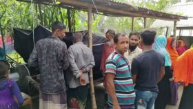 সবজিক্ষেতে বজ্রাঘাতে প্রাণ গেলো দুজনের