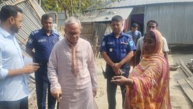 সেই বিধবার পাশে রিজভী, বললেন ‘অপরাধী বিএনপি করলেও ছাড় পাবে না’